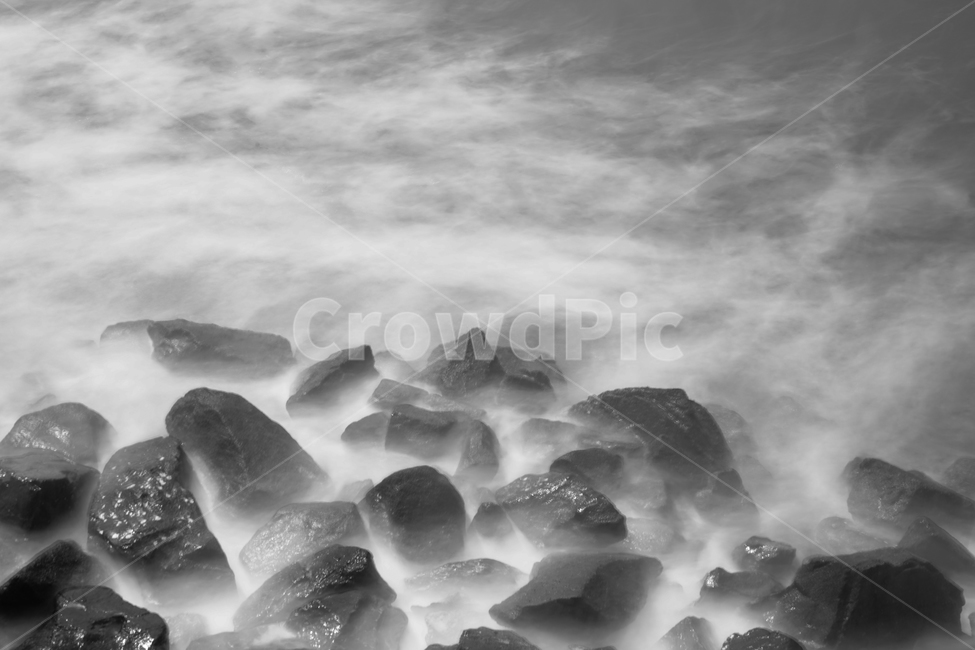 바다,파도,해변,장노출사진,흑백사진,자연,풍경,nature,landscape,흑백,모노톤,monochrome,black and white,weather,날씨,outdoors,옥외
