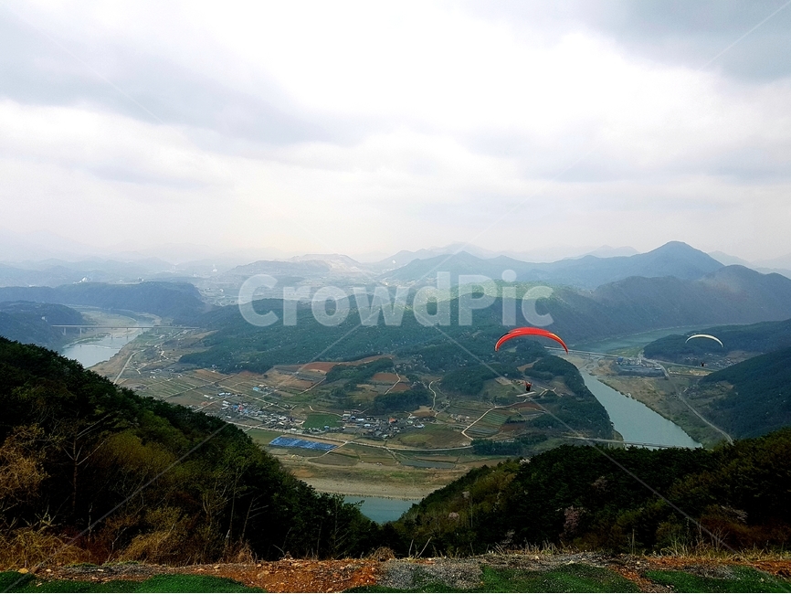 paragliding,activity,Danyang,sight,Environment,tourism,travel