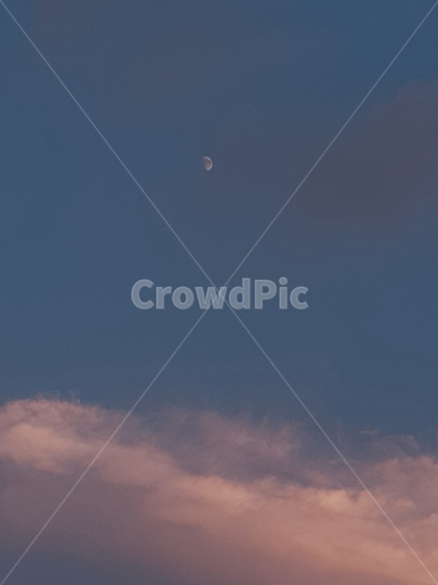 달,moon,하늘,밤,반달,자연,풍경,nature,landscape,야경,밤,nightscape,night,색깔,색상,색채,색감,color sense,color sensitivity,feeling of color,outdoors,옥외
