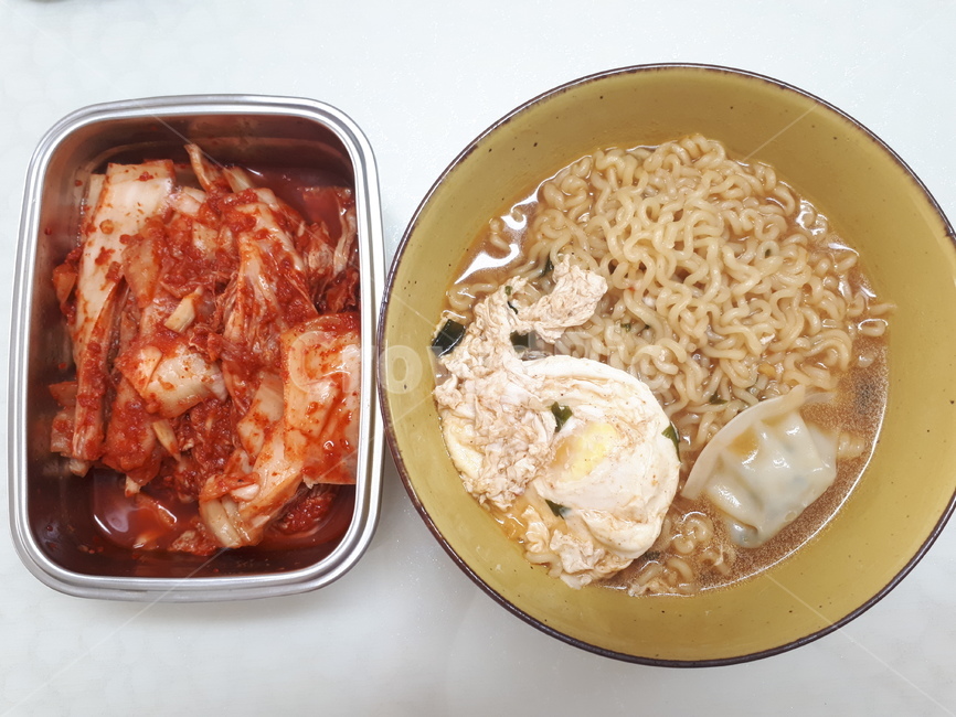 라면,김치,ramyeon,kimchi,식사,점심,한국식