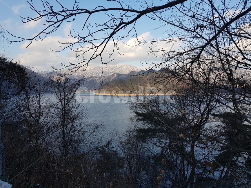 파로호,파로호수,화천파로호,눈내린파로호,겨울파로호