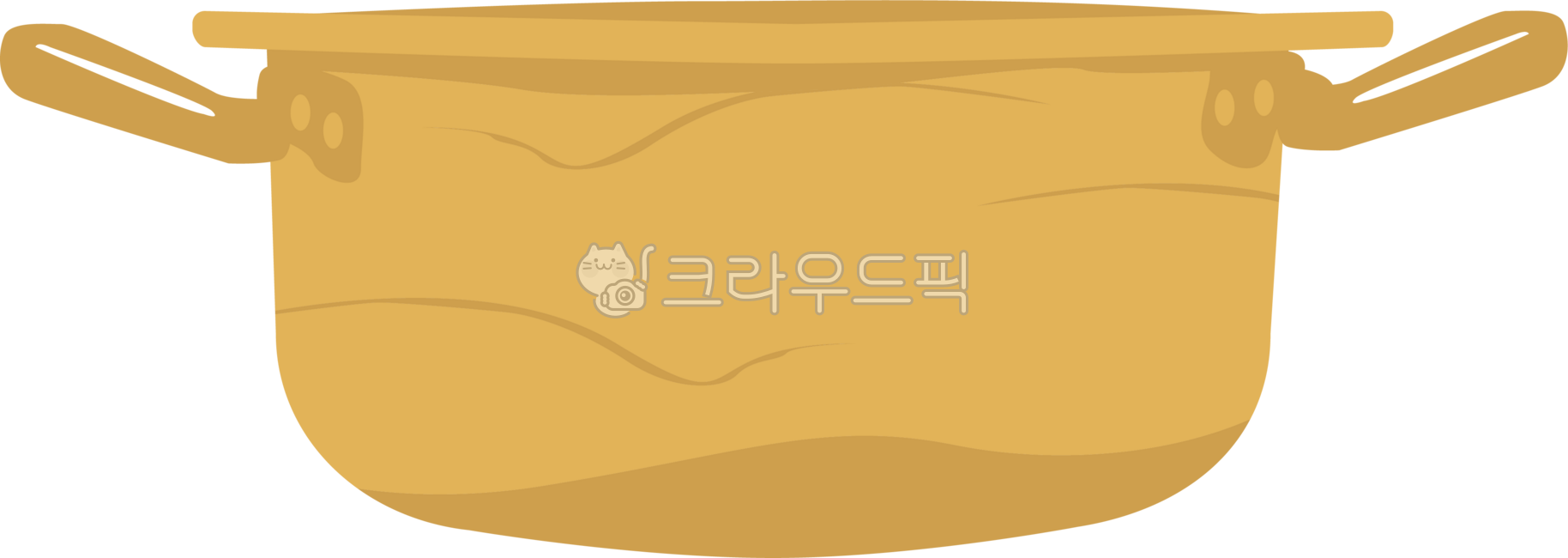 양은냄비,일러스트,일러스트레이션,드로잉,illust,주방용품,라면냄비,조리도구,생황용품,그릇,bowl,노란냄비