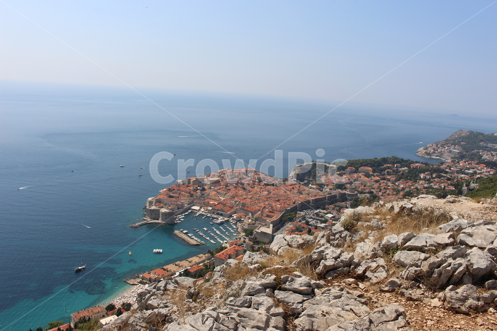 크로아티아,아드리아해,달마티아해안,두브로브니크,풍경,해안,자연