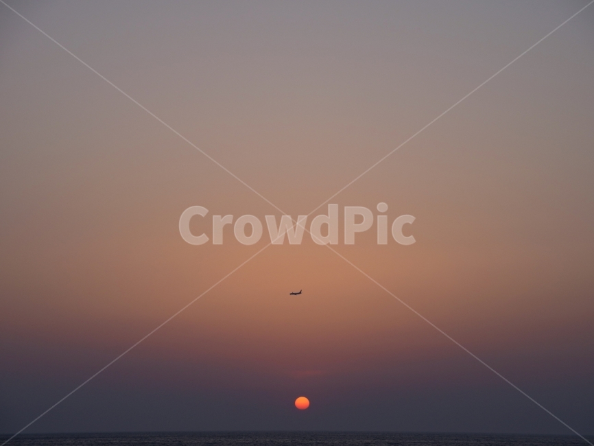 제주,비행기,노을,방파제,제주바다,자연,풍경,nature,landscape,outdoors,옥외,sunset,일몰,dawn,새벽,red sky,붉은 하늘,sky,하늘,dusk,황혼