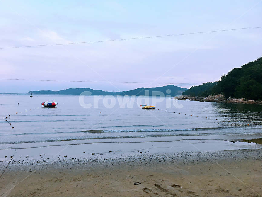 바다,구름,산,튜브,자연,해변,해안가