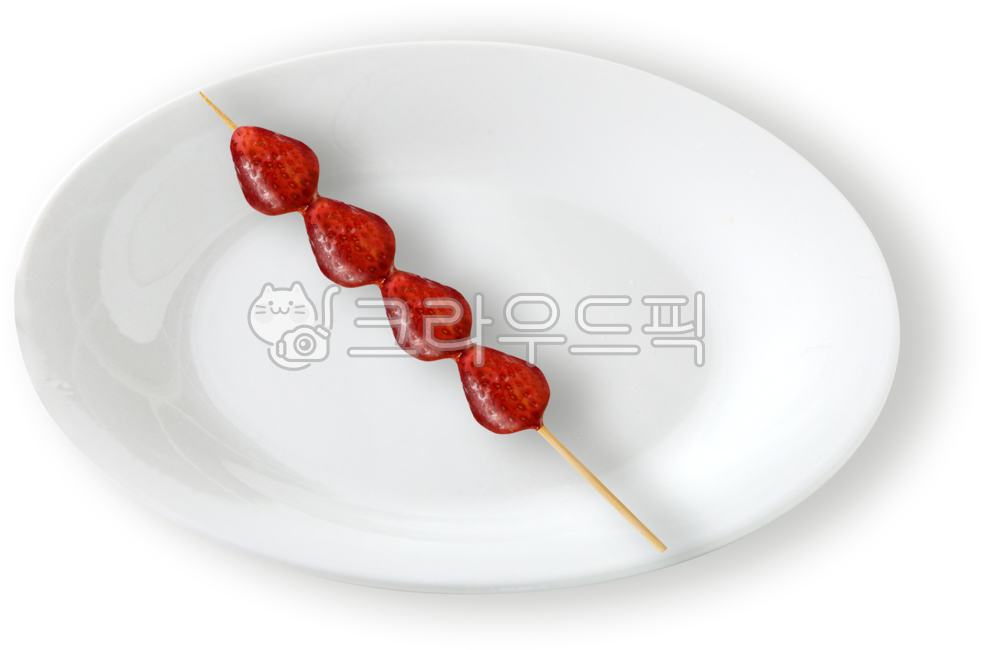 탕후루,과일,누끼,탕후루누끼,메뉴판,딸기,접시,접시위,그릇