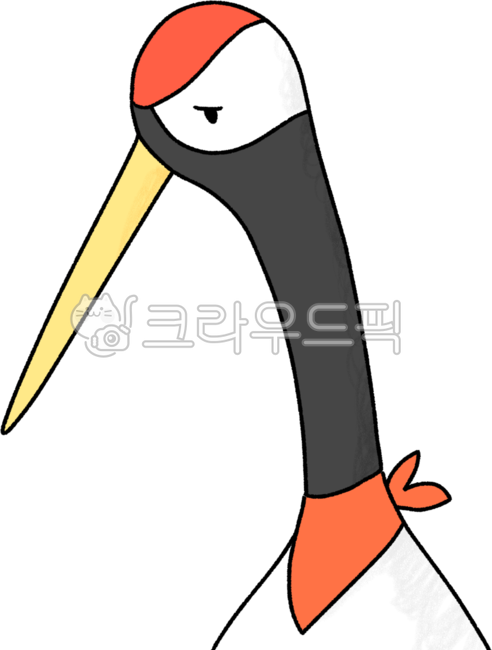 crane,beak,sullen,emotion,dissatisfaction,painting,bird,Disappointment,animal,illustration