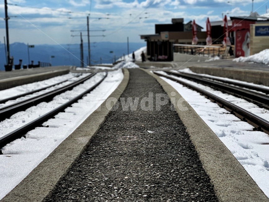 리기산,산,기차역,스위스,눈있는기차역,mtrigi,trainstation,topofmountain,mountain