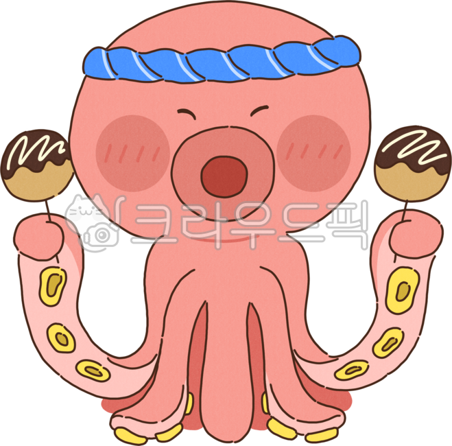 Octopus,octopus character,octopus illustration,takoyaki,takoyaki,octopus takoyaki,octopus takoyaki,street food,street snack,snack,snack,food