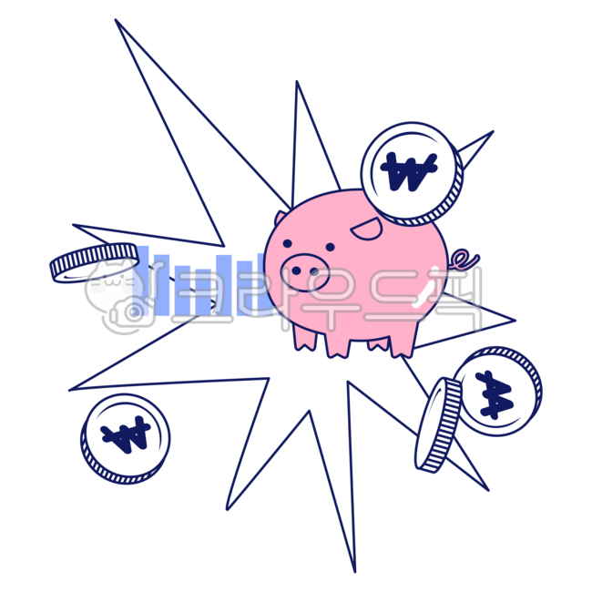 Transparency,Nukki,business,hand drawing,piggy bank,icon,banner,graph,pig,popup,illustration,event,stock,cash,coin