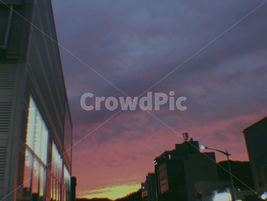 전라남도,여수시,죽림,소라면,노을,야경,풍경,태양,스마트폰,촬영,사진촬영,구닥,아이폰,도시,풍경,city,landscape,building,건물