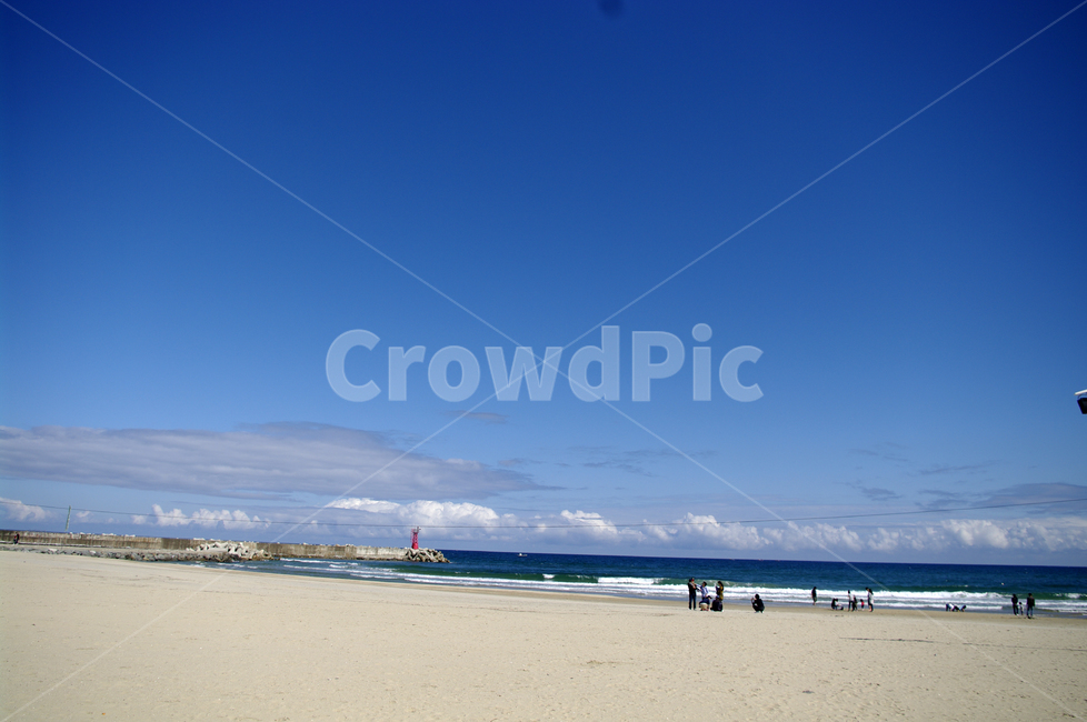 바다,하늘,해변,풍경,구름,모래사장,수평선,해변,바다,beach,sea,사람들,대중,군중,other people,crowd