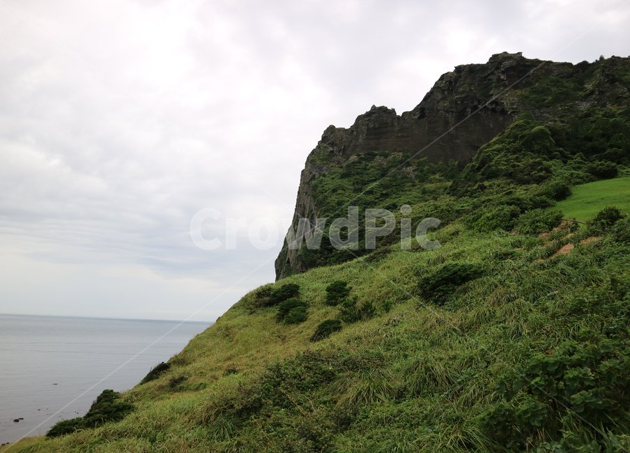 산,하늘,바다,자연,경관,낭떠러지,자연,풍경,nature,landscape
