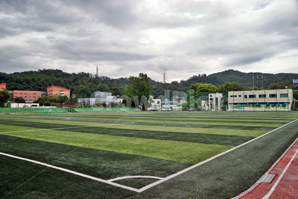 내손체육공원,인조잔듸,축구장,의왕시,모락산,트랙,구름