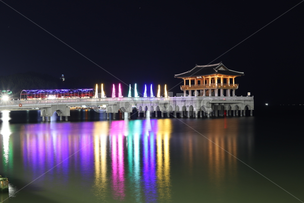 영일대,영일대야경,포항영일대야경,lighting,조명