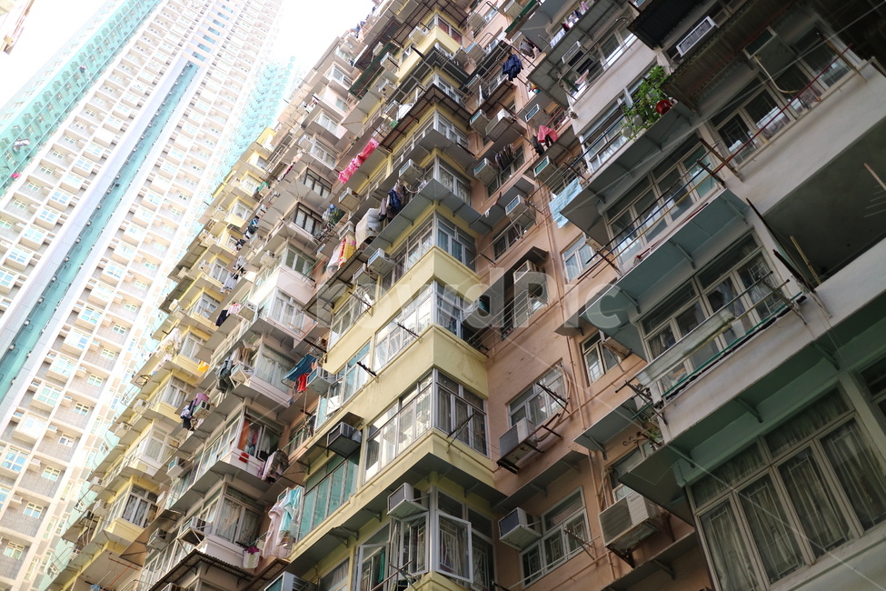 Hong Kong,Hong Kong tourist attractions,Veranda,tourism,tall building,famous place,Ikcheong Building,Hong Kong Building,building,Hong Kong Ik Cheong Building,Hong Kong Apartment,Tourist destination,high rise building,high rise,apartment