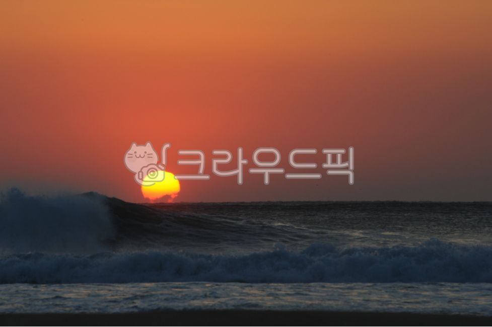 동해일출,일출,고래불일출,파도,해