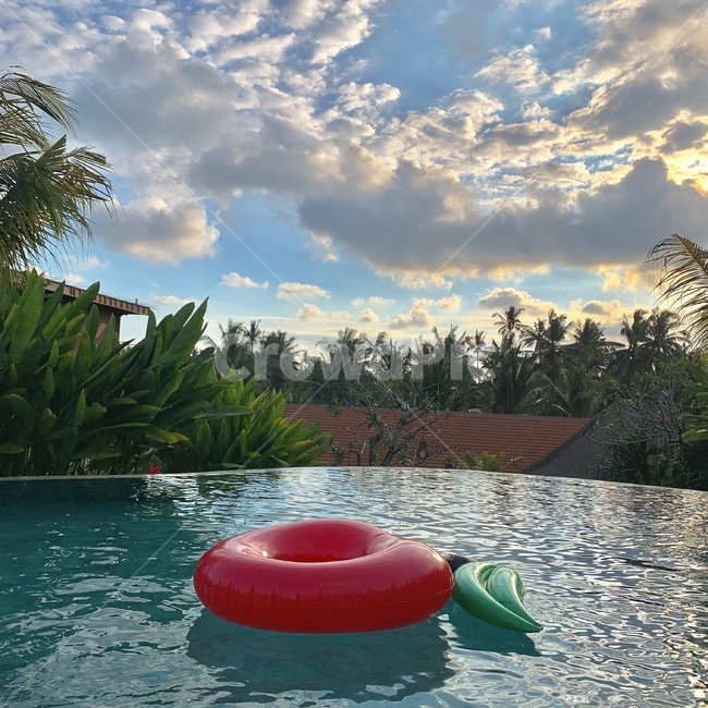 summer,여름,water,물,휴가,여행,숙소,수영장,pool,swim,발리,인도네시아,튜브,체리,구름,하늘,sky,전경,풍경