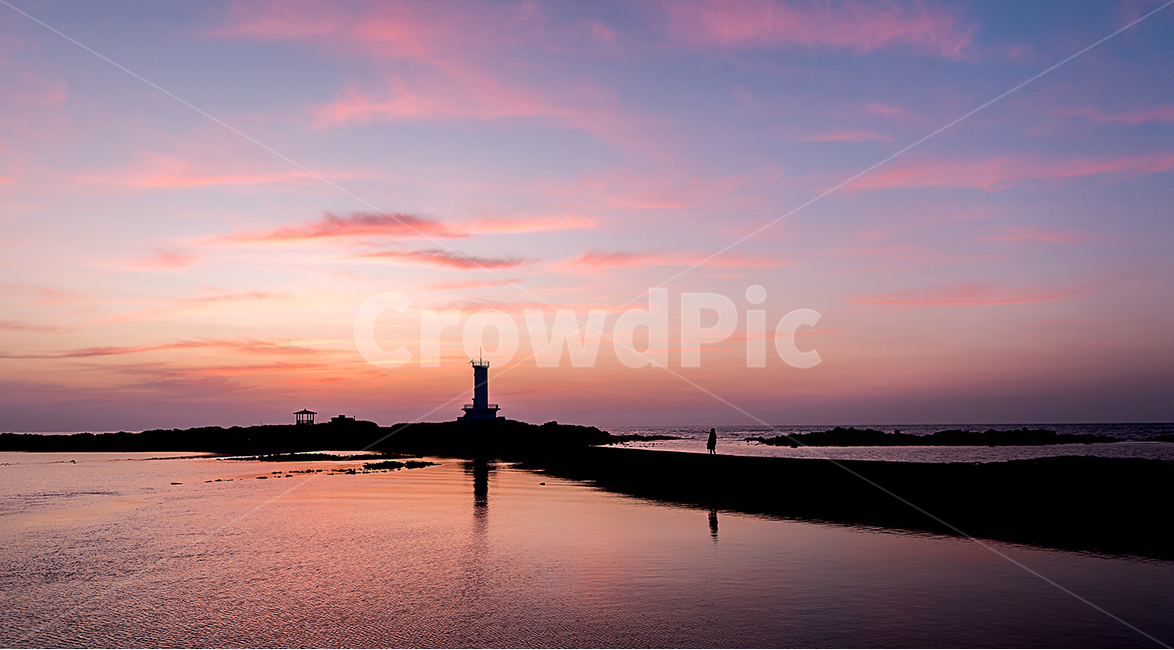 일몰,바다,하늘,제주,풍차,자연,풍경,nature,landscape,등대,lighthouse,실루엣,그림자,silhouette,shadow,outdoors,옥외,architecture,건축물,building,건물,tower,탑