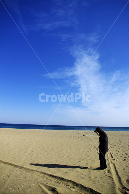 바다,풍경,해안,모래사장,하늘,구름,해변,바다,beach,sea,사람,인물,인간,human,person
