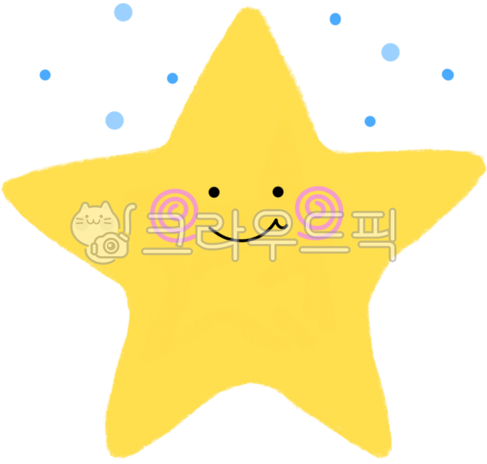 별, 스타, star, 캐릭터, character, 사진,이미지,일러스트,캘리그라피 - olivemango작가