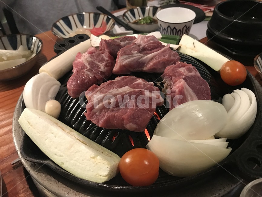양갈비,양구이,고기구이,음식,양식,양고기