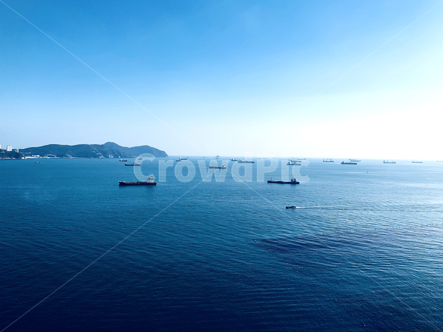 바다,파란하늘,자연,nature,물,ocean,land,배