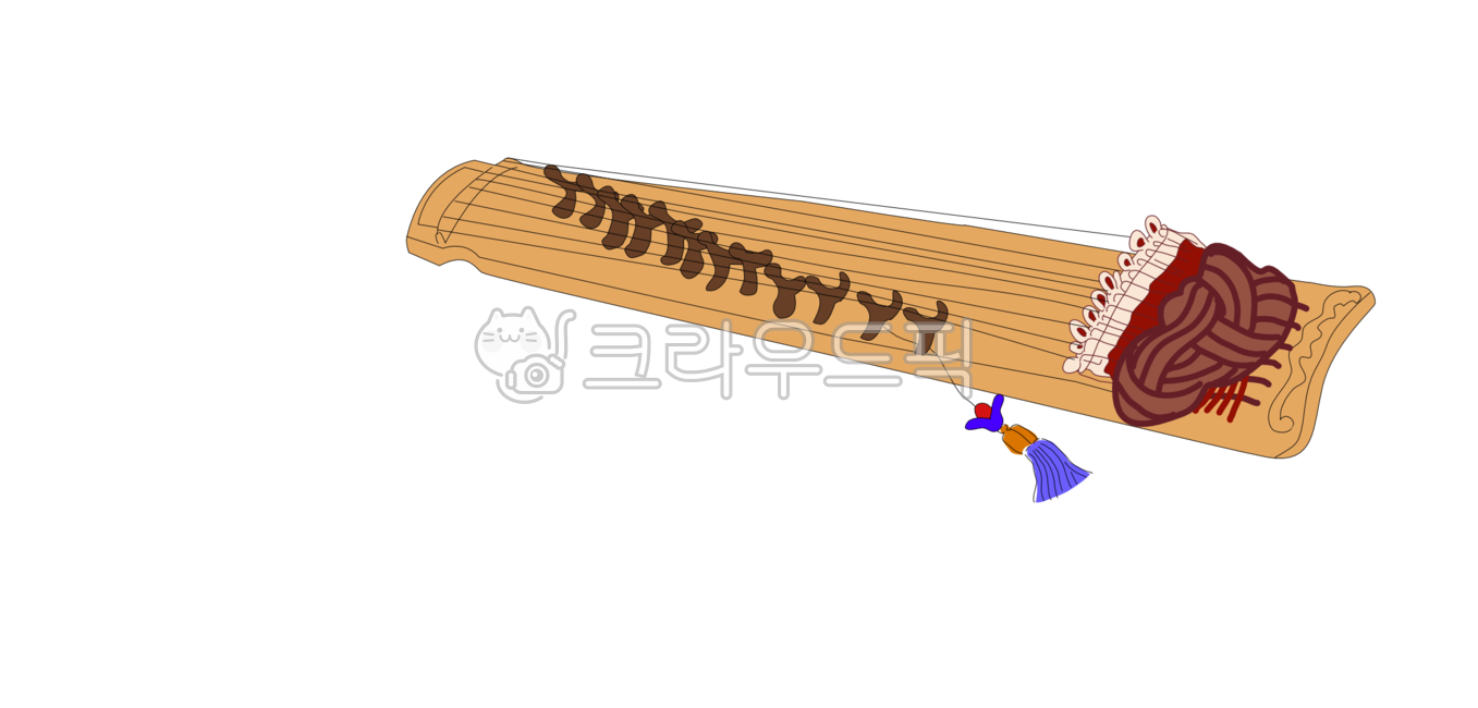 play,7 lines,traditional instrument,string instrument,7 strings,Korean musical instrument,bass,lyre,Korean traditional music,silk thread,paulownia tree