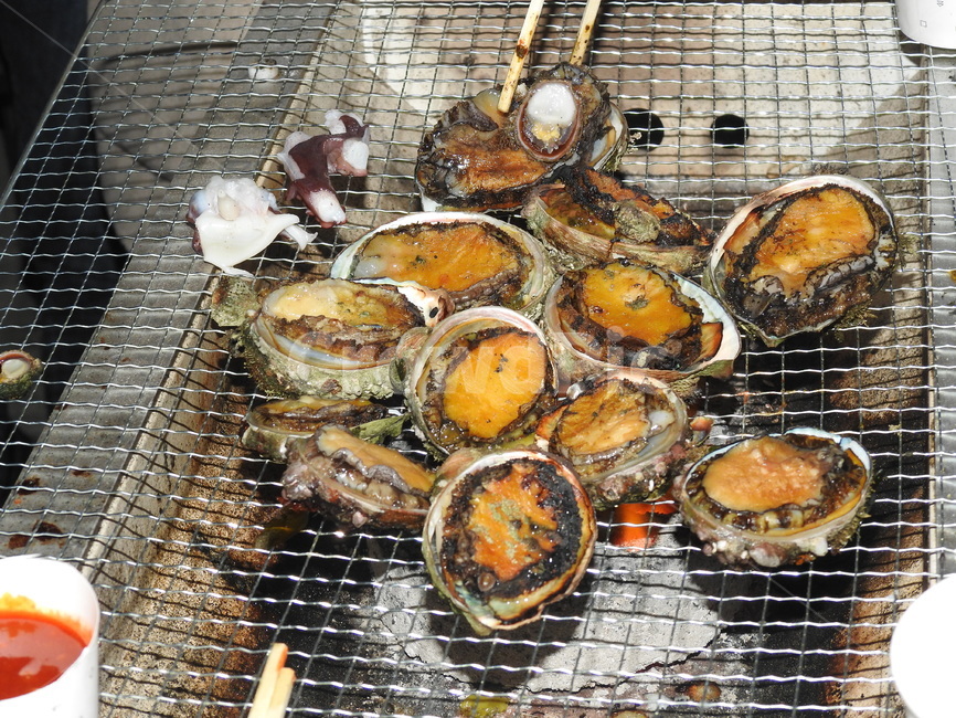 food,음식,자연,구이,전복