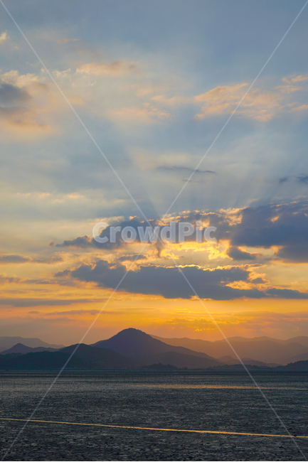 일몰,노을,해질녘,구름,하늘,갯벌,자연,풍경,nature,landscape,한국자연풍경,한국자연경관,korea nature landscape,outdoors,옥외
