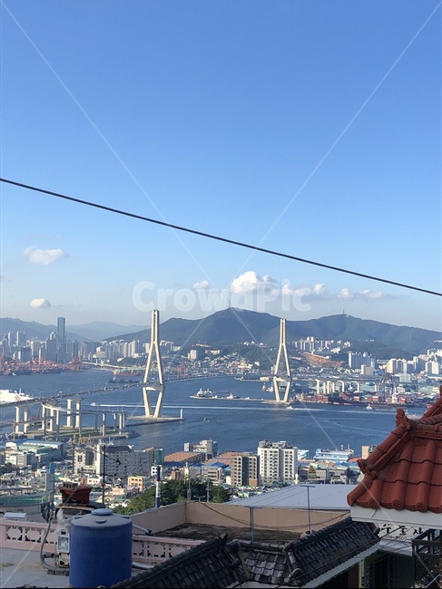 하늘,여름,여름풍경,골목,구름