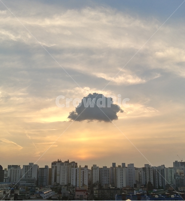 구름,하늘,노을,저녁하늘,노을풍경
