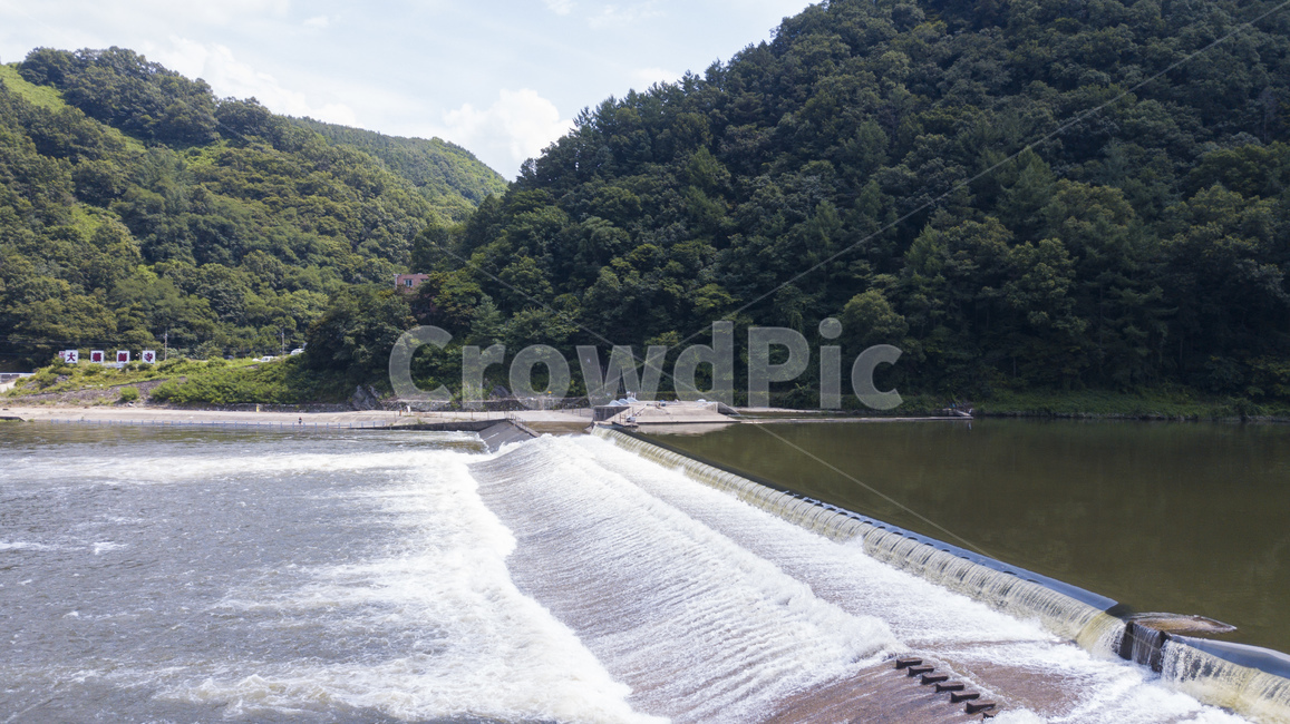 충북,금강휴게소,댐,자연,산,물,대청호