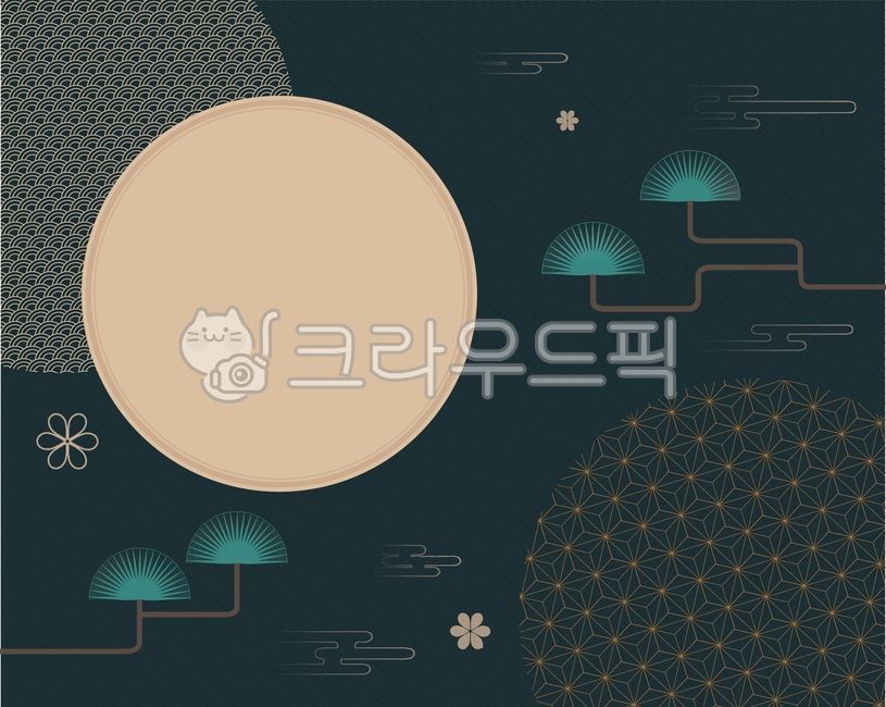 pine tree,line,pattern,holiday,Thanksgiving,cloud,South Korea,holiday background,vector,tradition,new year,oriental,traditional background,banner,traditional pattern,flower,background,illustration,Dancheong,circle,poster,Korean tradition,frame