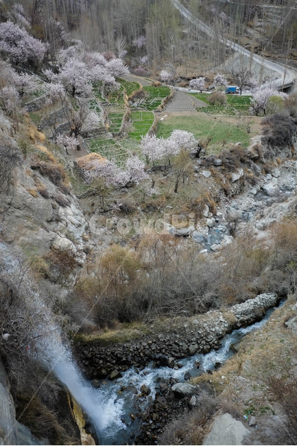 폭포,풍경,훈자,hunza,자연,꽃,물,협곡,계곡,절벽,자연,풍경,nature,landscape,outdoors,옥외