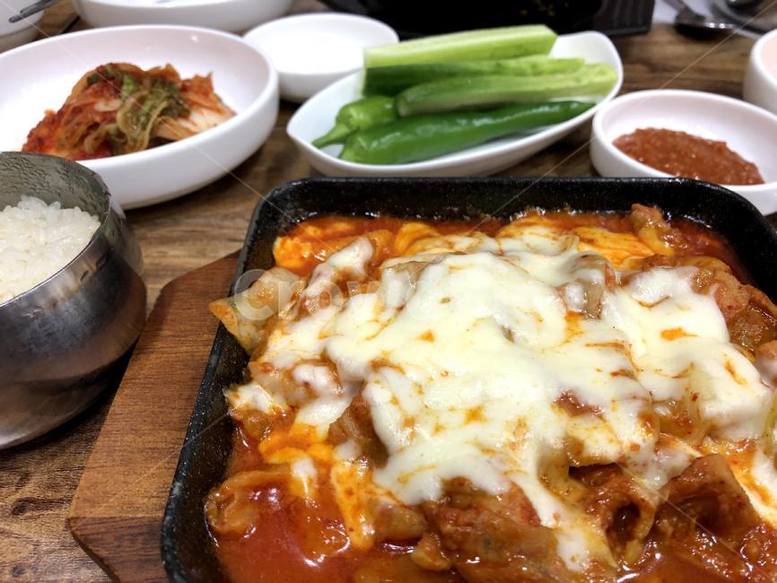 한식,닭갈비,치즈닭갈비,치즈요리,닭요리,음식