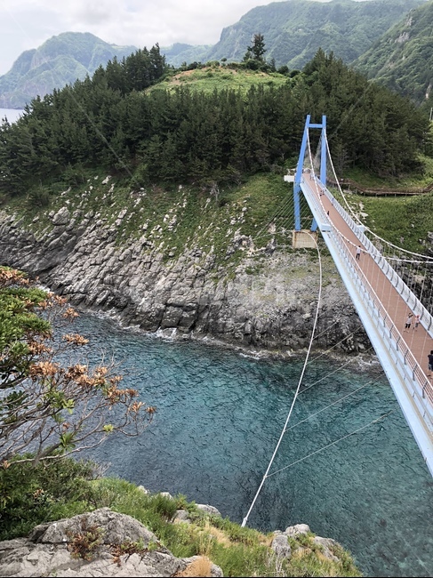 자연,풍경,바다,관음도,울릉도,자연,풍경,nature,landscape,building,건물,bridge,다리,suspension bridge,현수교