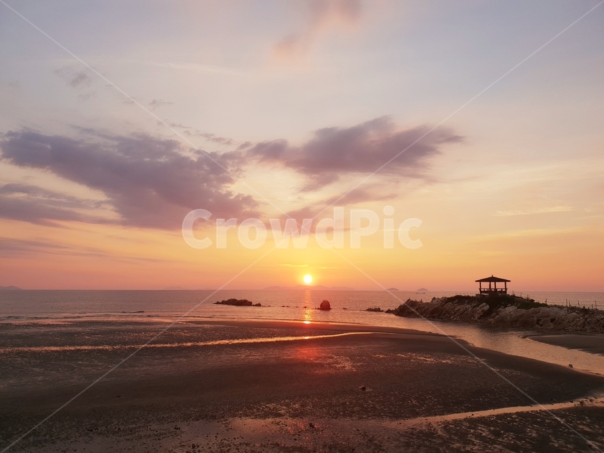 노을,해질녁,바다,풍경,전경,자연,풍경,nature,landscape,outdoors,옥외