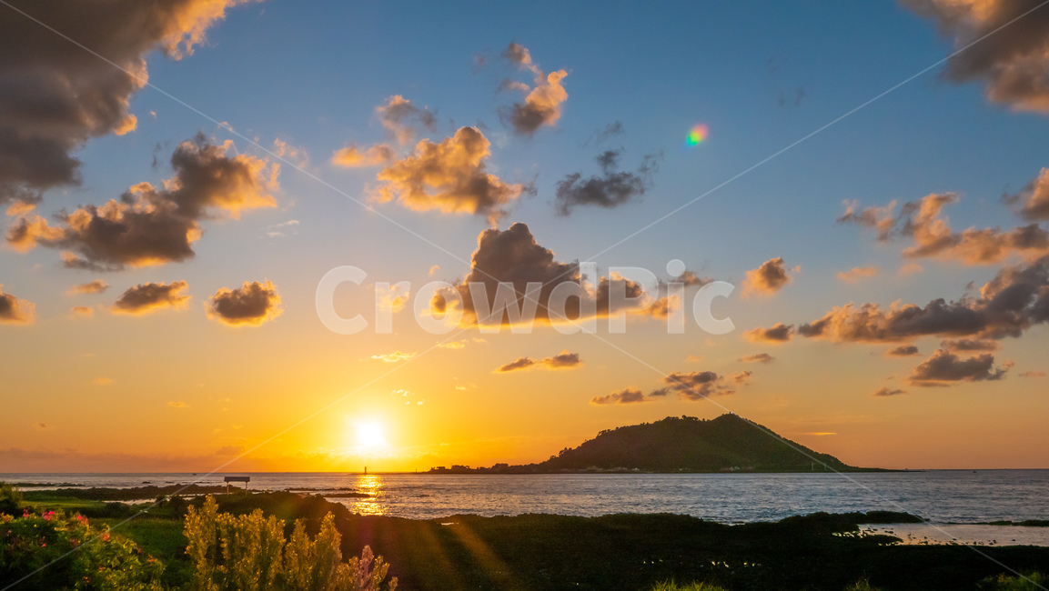 nature,자연,light,빛,flare,플레어,햇빛,sunlight,옥외,outdoors,일몰,해질녘,배양도,제주도,제주,jeju,sunset,해변,하늘,sky,자연,풍경,nature,landscape