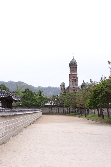 한옥,기와,한옥마을,풍경,건물,자연,한국,korea,전통,하늘,산