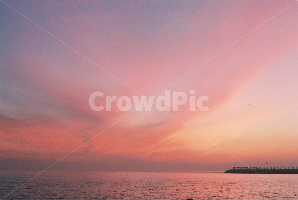 일몰,바다,해질녘,색감,감성,을왕리,자연,풍경,sunset,sea,color,landscape,필름,필름사진,필름카메라,oldcamera,자연,풍경,nature,landscape,outdoors,옥외