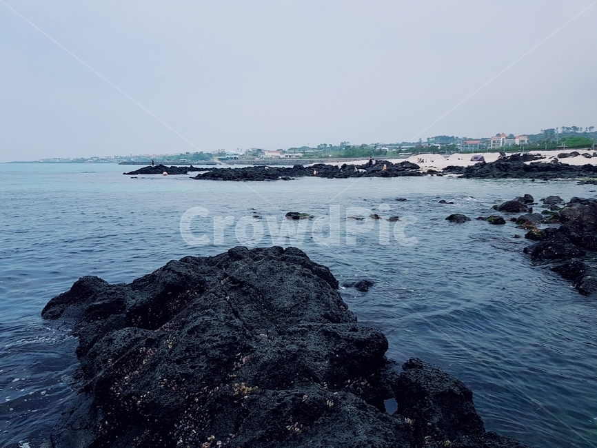 제주도,물,바다,돌,바위,잔잔함,고요,깨끗