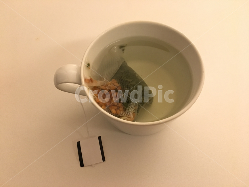강릉,찻잔,차,tea,티백,녹차,현미녹차,컵,탑뷰,휴식,티타임
