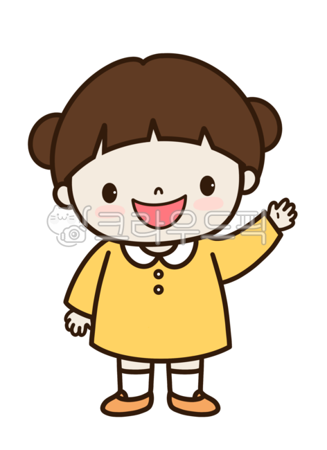어린이,어린이캐릭터,어린이집,유치원,어린이일러스트,인사,안녕,몸짓,제스처,귀여운,아이,어린이png,여아,사람
