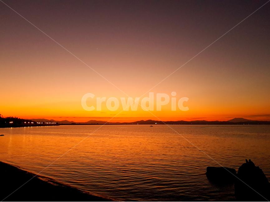 남당리,바다,노을,풍경,해,자연,풍경,nature,landscape,outdoors,옥외,sky,하늘,red sky,붉은 하늘,dusk,황혼,dawn,새벽,sunset,일몰