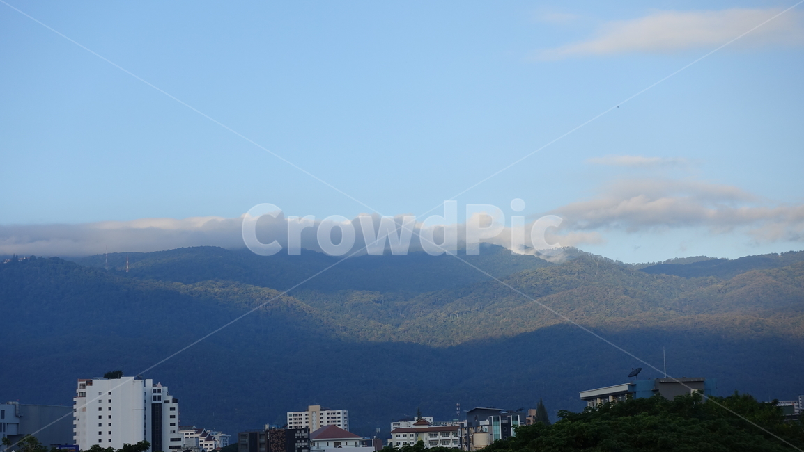 풍경,산맥,하늘,blue,sky,scenery,mountain