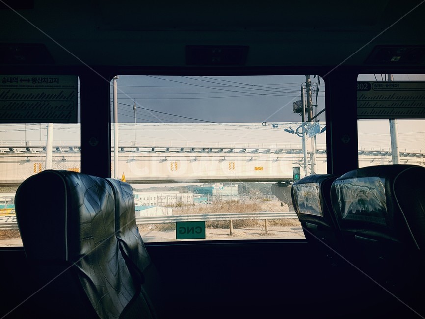 버스창가,버스,여행,시골,창문