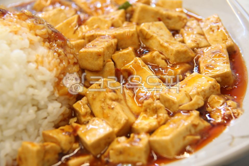 음식,요리,마파두부,마파두부덮밥,중국음식,중화요리,두부,매운,매콤한,밥,쌀밥,덮밥