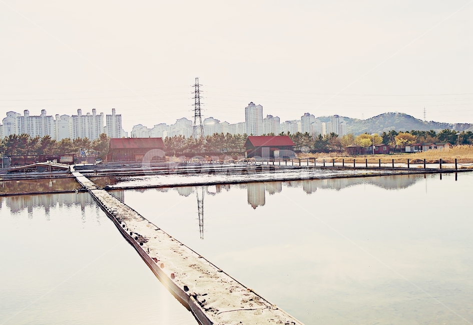 염전,소금창고,소금,소래생태공원,풍경,자연,배경