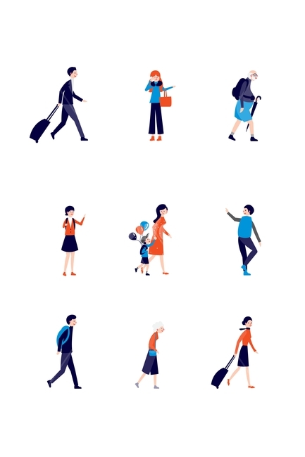 인물,사람,벡터,남녀노소,일러스트,옆모습,인사,벡터이미지,외국인,가족,친구,승무원,출장,people,person,family,vector,friends,human,그래픽,일러스트레이션,graphic,illustration